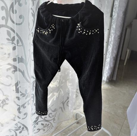 Tepláky s perličkami-m, m