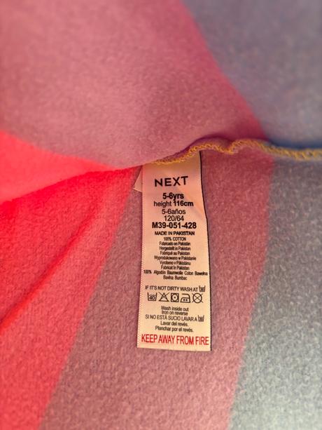 Šaty next 116, next,116