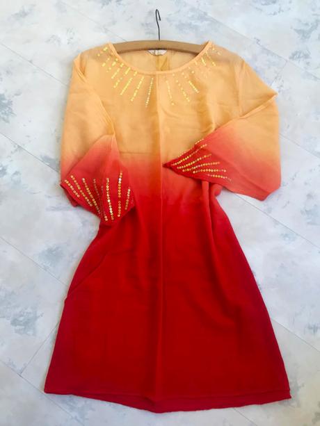 Tunika na plavky/l-xl, l