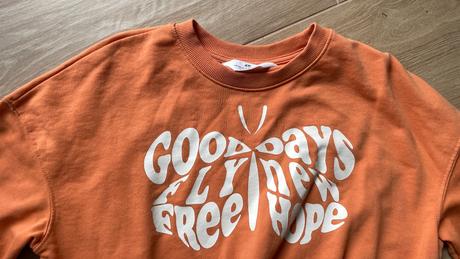 Mikina kratka, h&m,146