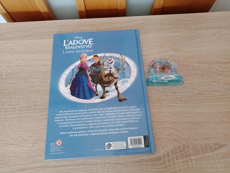 Kniha disney ľadové kráľovstvo(edícia s darčekom), 