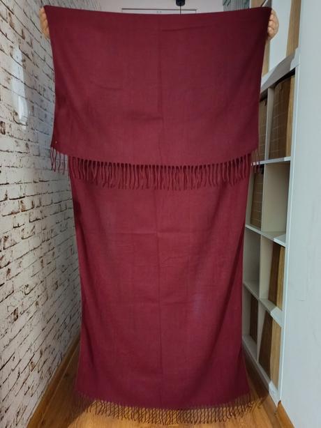 Bordový šál, sinsay