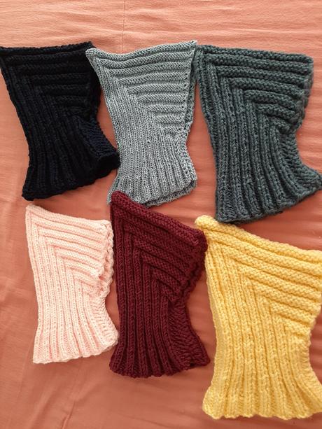 Pletená čiapka s nákrčníkom, 86 - 140