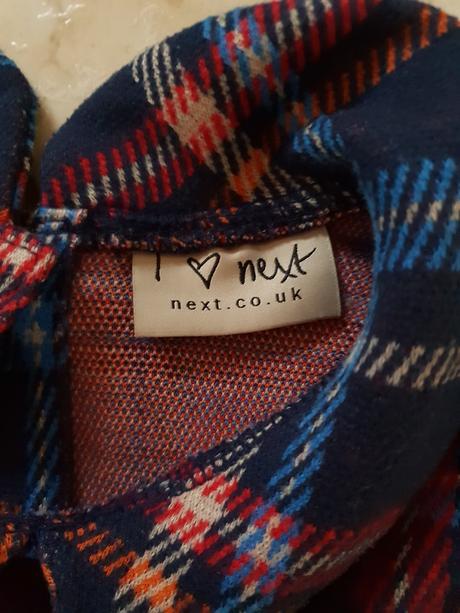 Next teplejšie šaty 98 cm, next,98