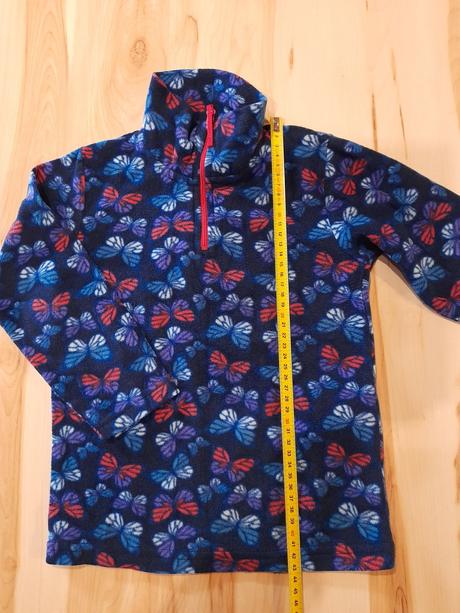 Flísový rolák so zipsom, mountain warehouse,104