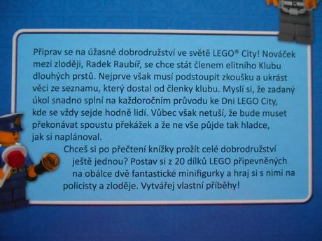 Kniha lego city zkouška pro zloděje,
