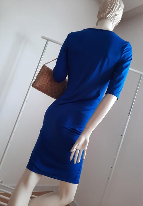 Úpletové šaty so zipsom, m