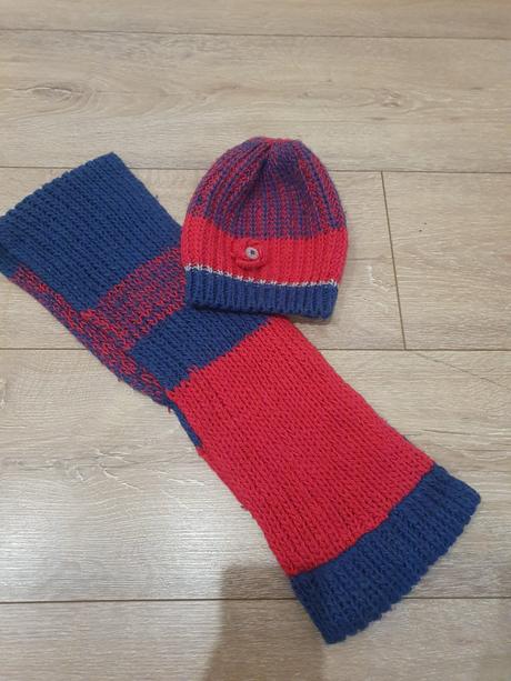 Súprava čiapka šál, tchibo,146