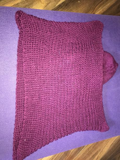 Pletený set čiapka + nekonecný šál, m