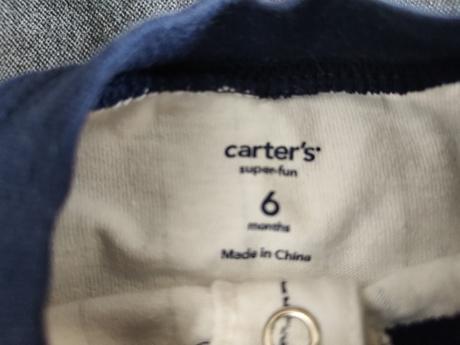 Overal baseball carters, carter's,68