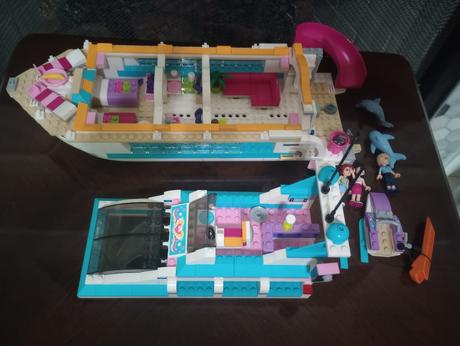 Lego friends lod s delfinmi 41015,