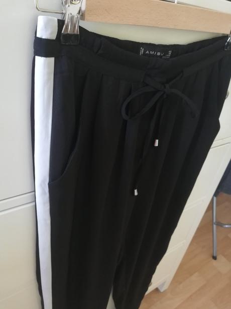 Nohavice s bielymi pásmi, amisu,38