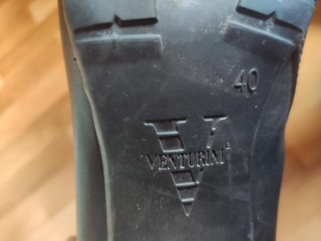 Venturini kožené čižmy veľ.40, 40