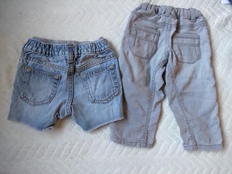 Riflové nohavice a kraťasy, gap,68