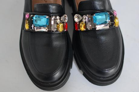 Čierne mokasíny 36, 36