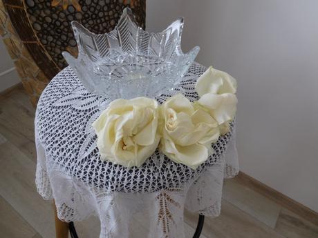 Kryštálová miska v tvare hviezdy-top top stav,, 