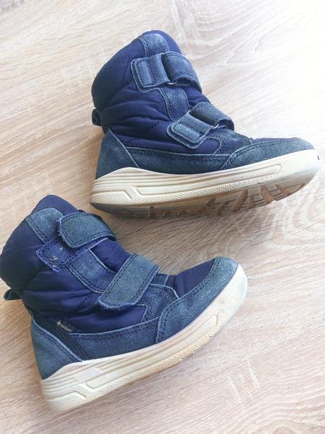 Zimné kožené čižmy ecco urban mini goretex 27, ecco,27