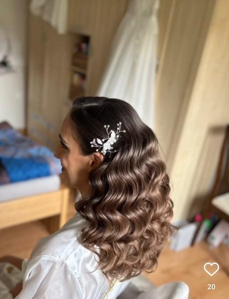 Spona do vlasov pre nevesty, 