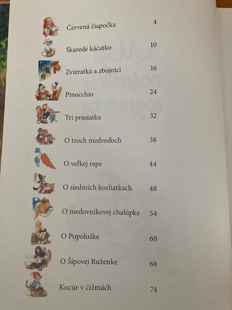 Kniha moje najmilsie rozpravky, 