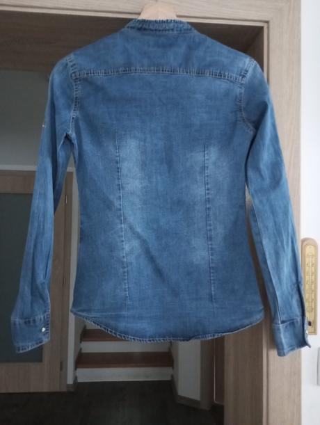 Riflová košeľa, s