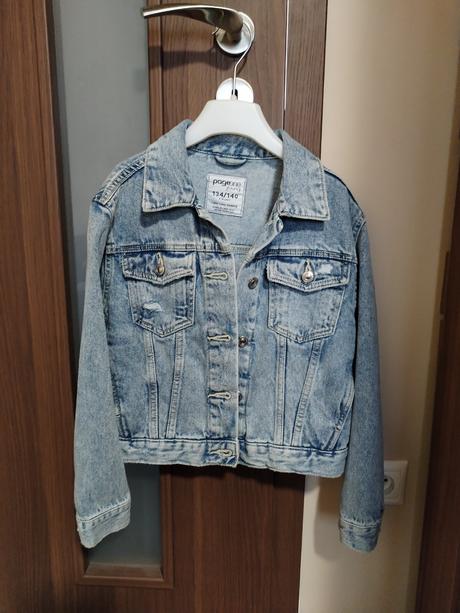 Riflová bunda 134/140, 134