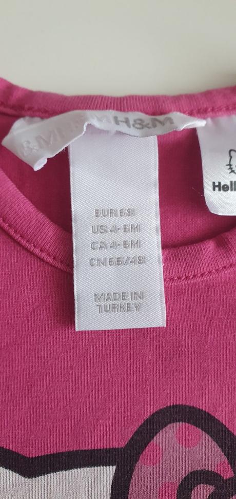 Tričko, h&m,68
