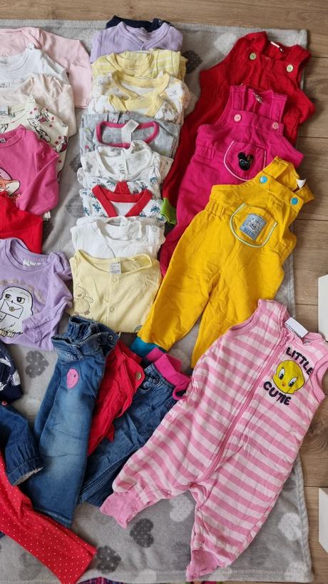 Balík oblečenia pre dievčatko, 68–80