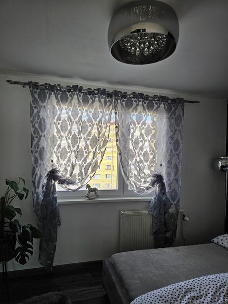 Záclona s ornamentom 2ks,