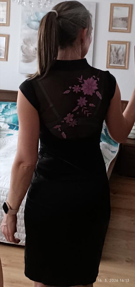 Šaty so stojačikom, jane,m