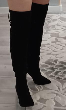 Dámske semišové čižmy, 36