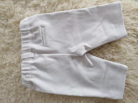 Slávnostné nohavice pre novorodenca, 56