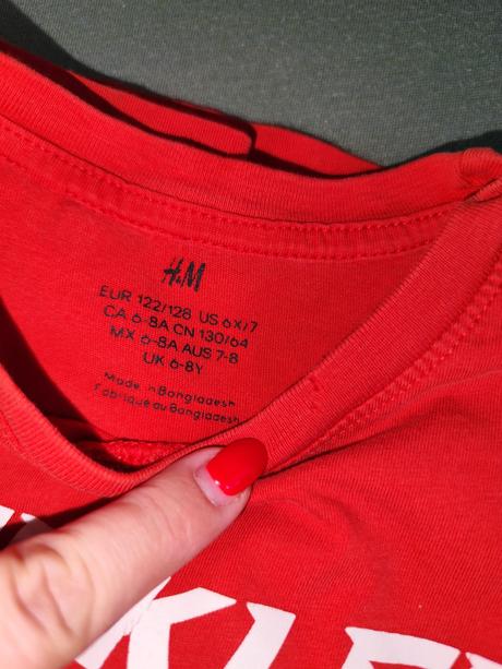 3x tričko ježko sonic + knuckles, h&m,122
