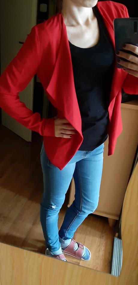 Sýto červené sako/blejzer, mohito,32