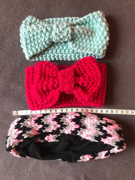 Čelenky pletene na zimu, 92