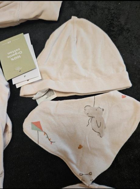 Pyzamko ciapocka polodupacky podbradnik h&m 68, h&m,68