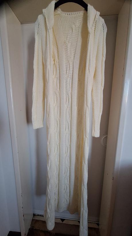 Dlhý sveter -kardigan, m