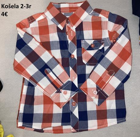 Károvaná košeľa, f&f,104