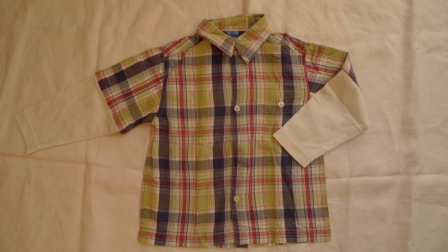 Károvaná košieľka tik tak, 104