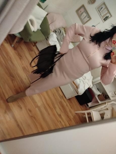 Ružové teplákové saty, xl