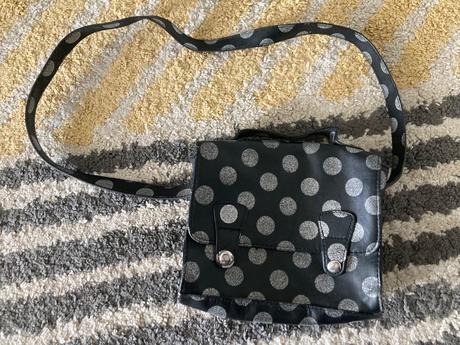 Bodkovaná kabelka, h&m