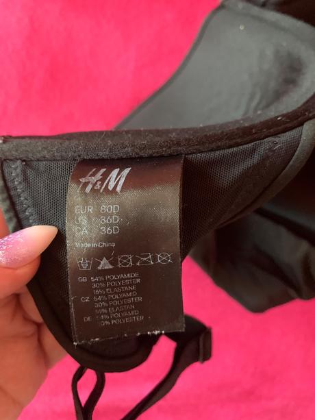 Podprsenka 2ks, h&m,80d