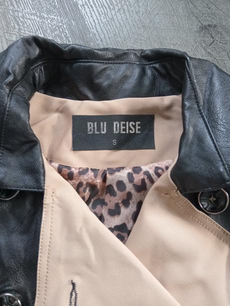 Kabát, plášť, blue base,s