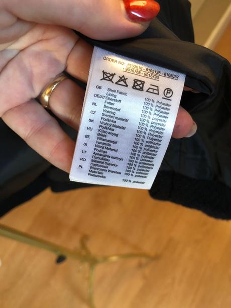 Flame čierny kabát, m