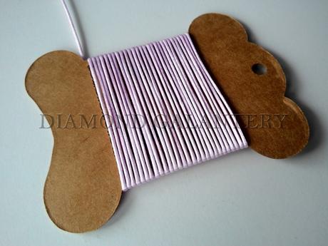 Shamballa šnúrka saténová 1,5 mm bledo ružová,