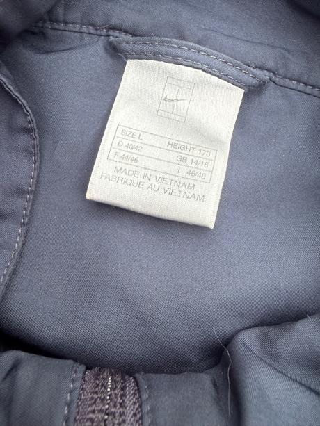 Vintage nike court vetrovka / retro streetwear bun, nike,l