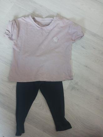 Tricko+legíny, reserved,98