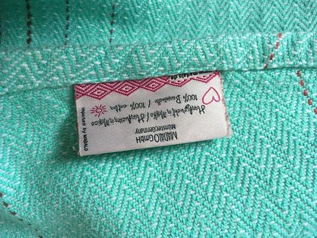 Šatka na nosenie madalo, madalo