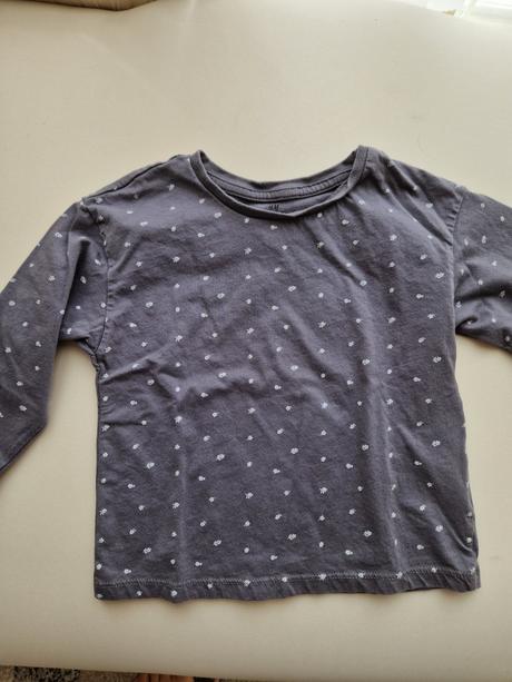 Tričká s dlhým rukávom 2ks č. 98/104, h&m,98