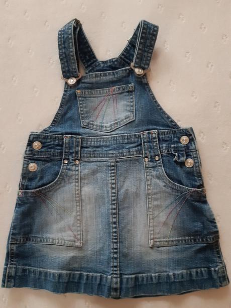 Rifľová sukňa, h&m,92