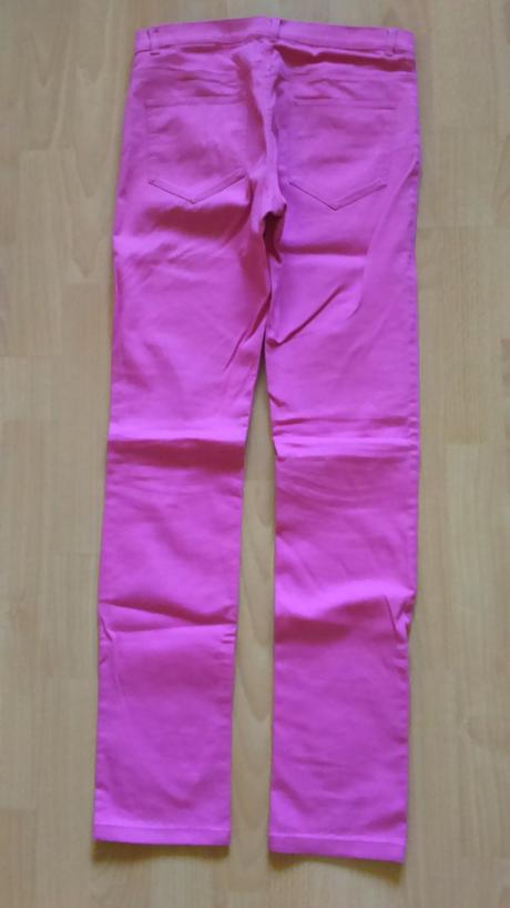 Ružové nohavice, h&m,164